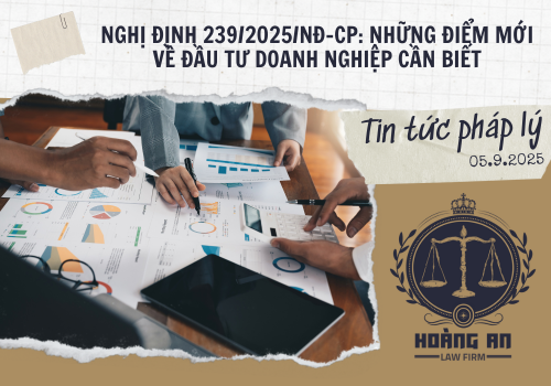 Nghị Định 239/2025/NĐ-CP: Những Điểm Mới Về Đầu Tư Doanh Nghiệp Cần Biết
